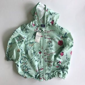 NWT GAP Baby Girl Hummingbird Raincoat